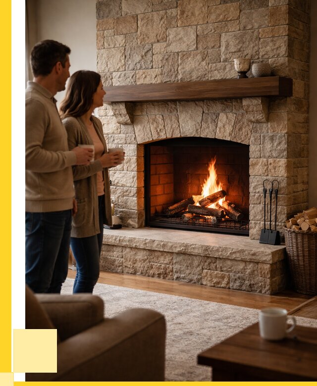 Каменные камины на заказ в Краснодаре от 185742 р. | ЭриданКсд