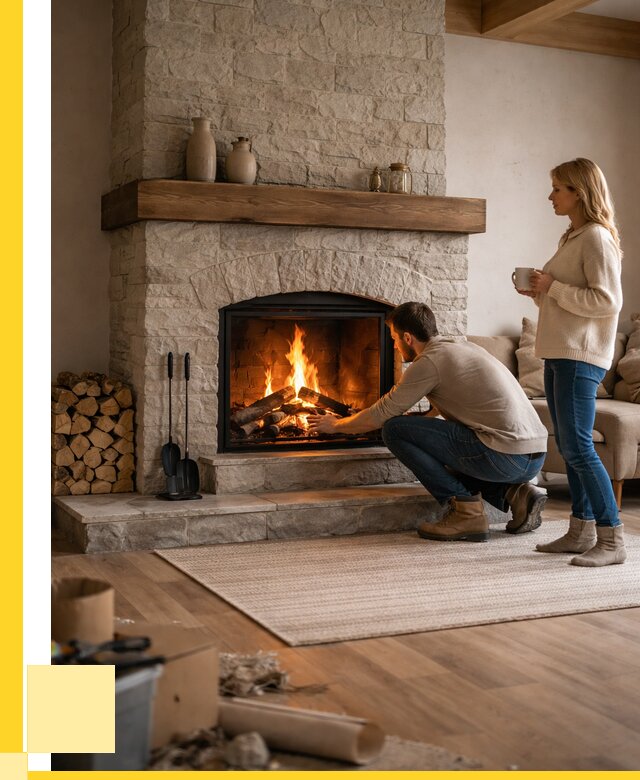 Камины для загородного дома в Краснодаре от 361165 р., ЭриданКсд