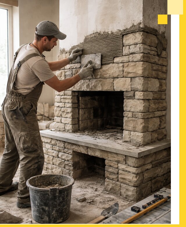 Строительство каминов под ключ в Краснодаре от проектирования до монтажа