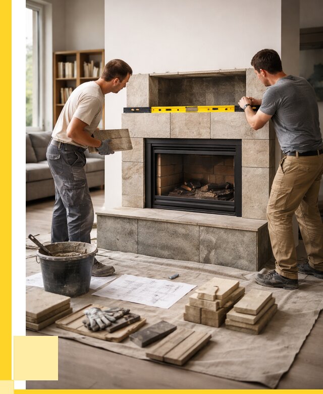 Монтаж каминов и установка в Краснодаре от 46436 р. | ЭриданКсд