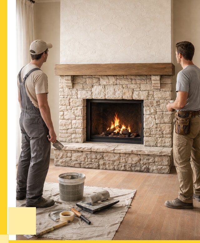 Отделка каминов в Краснодаре от 6707 р. под ключ | ЭриданКсд