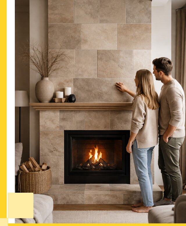 Облицовка каминов керамогранитом в Краснодаре от 4644 р. | ЭриданКсд