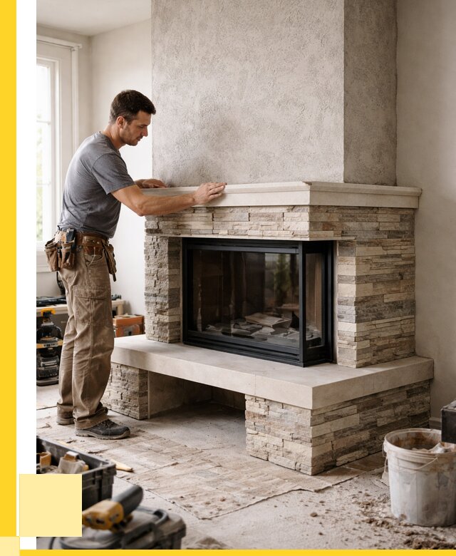 Изготовление каминов под ключ в Краснодаре от 154785 р. | ЭриданКсд