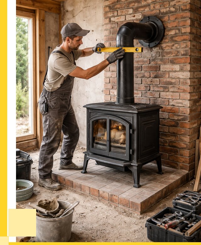 Монтаж печей установка банной печи в Краснодаре от 15479 р. | ЭриданКсд