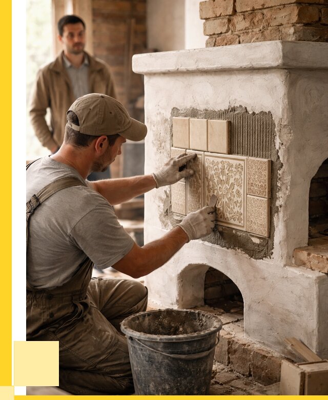 Отделка печей и банных печей в Краснодаре от 36117 р. | ЭриданКсд