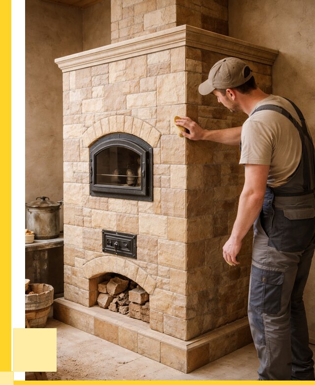 Облицовка печей в Краснодаре от 4644 р. под ключ | ЭриданКсд