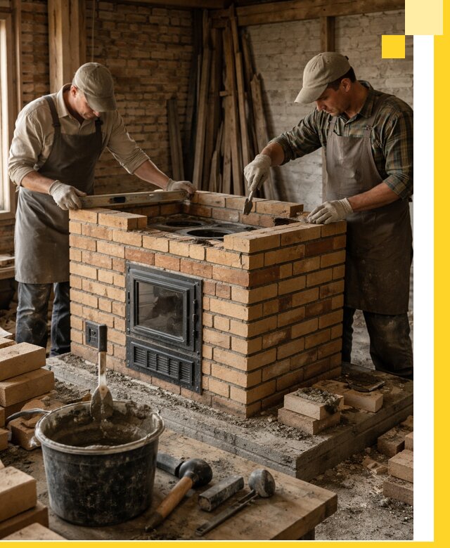 Изготовление и установка варочных печей под ключ в Краснодаре