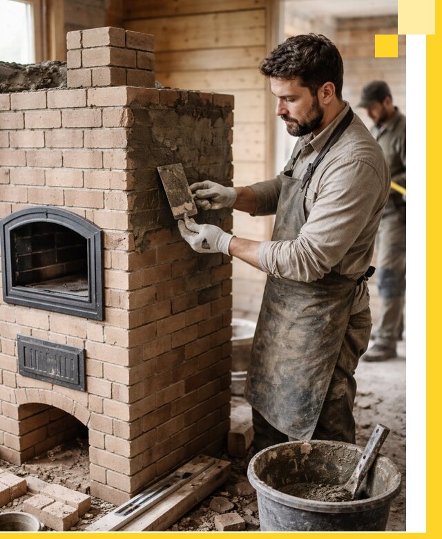 Изготовление и установка печей-шведок под ключ в Краснодаре