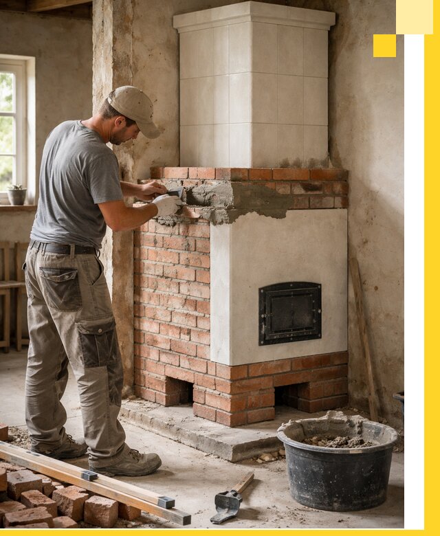 Изготовление и установка печей-голландок под ключ в Краснодаре