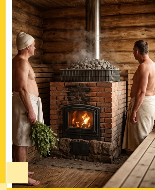 Печи для парной в Краснодаре под ключ от 67074 р. - ЭриданКсд