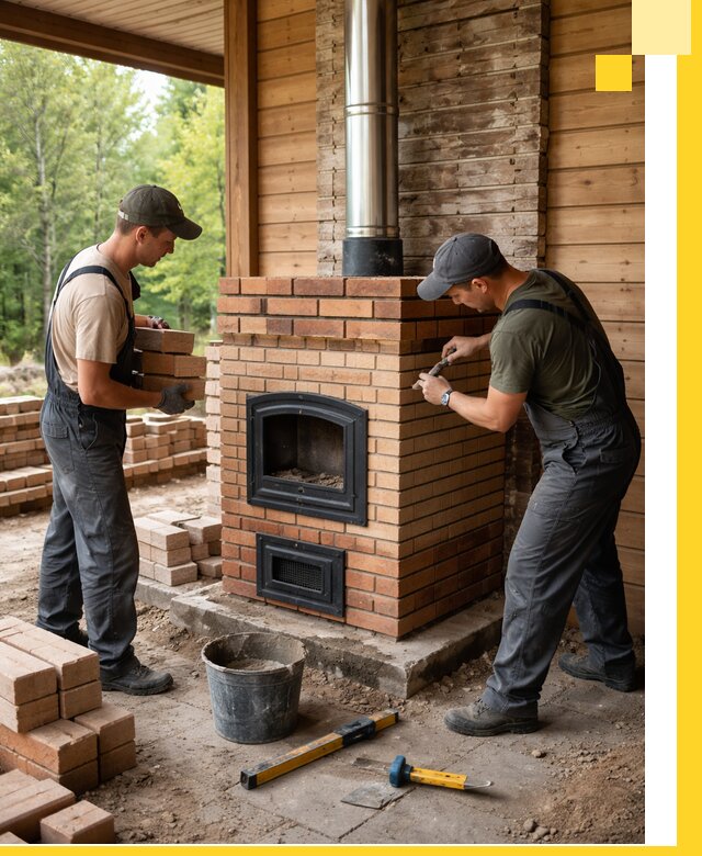 Производство и установка дачных печей под ключ в Краснодаре