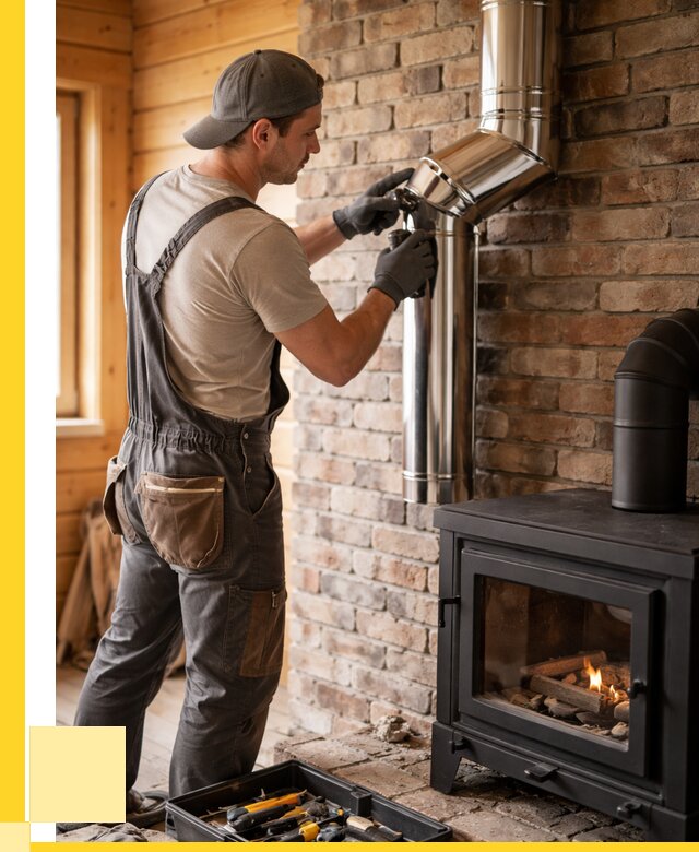 Монтаж дымоходов для печей в Краснодаре от 7739 р. | ЭриданКсд