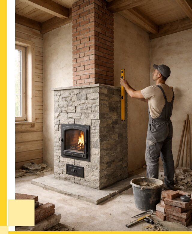 Печи и дымоходы под ключ в Краснодаре от 46436 р., ЭриданКсд