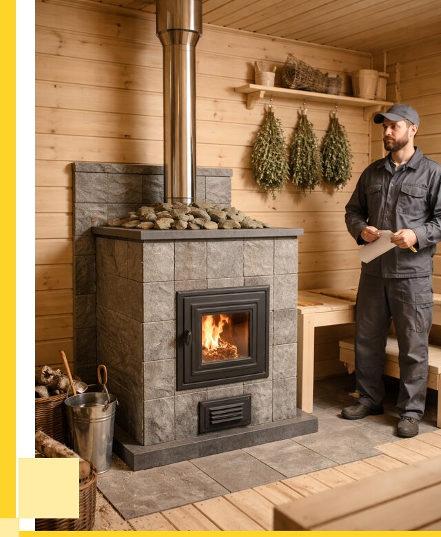 Печи для бани под ключ в Краснодаре от 123828 р. | ЭриданКсд