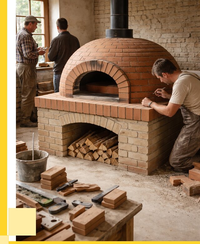 Помпейская печь дровяная для пиццы в Краснодаре | ЭриданКсд от 206380 р.