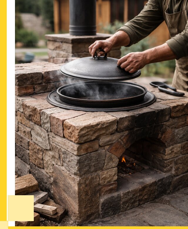 Печи для казана в Краснодаре по цене от 18574 р. | ЭриданКсд