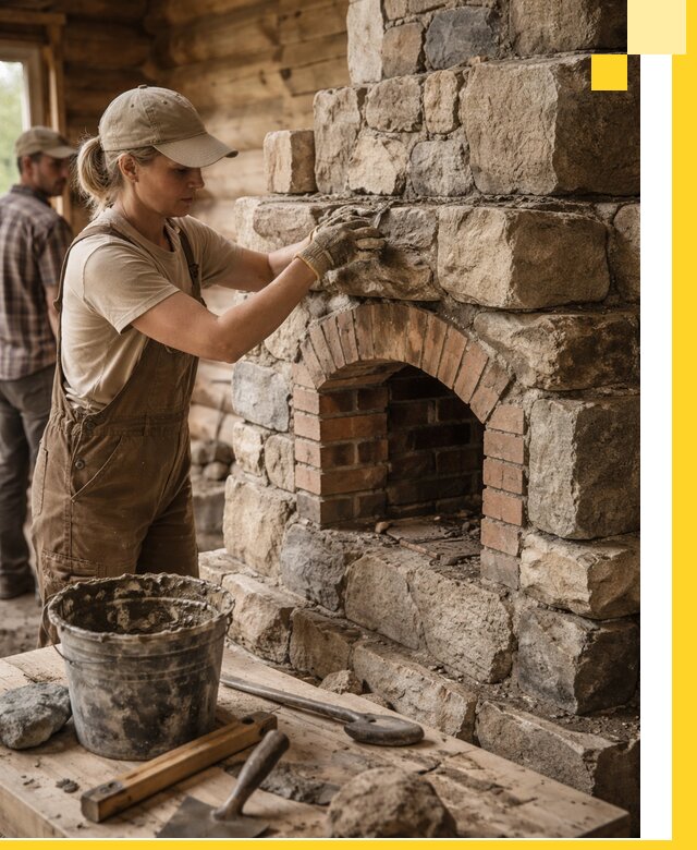 Каменные печи на заказ и монтаж в Краснодаре, долговечные решения