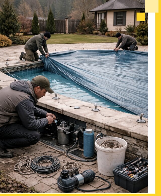 Консервация бассейнов в Краснодаре: подготовка к длительному хранению