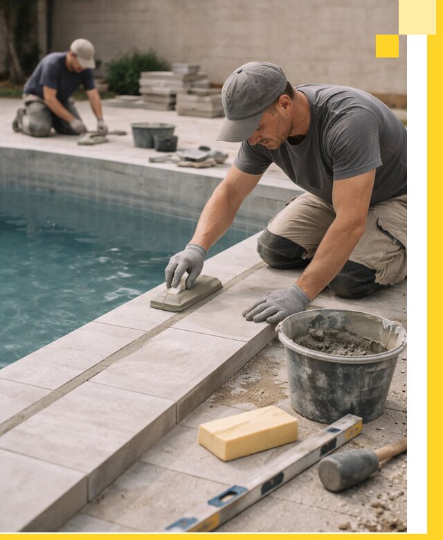 Отделка бассейнов в Краснодаре: декоративная отделка и гидроизоляция