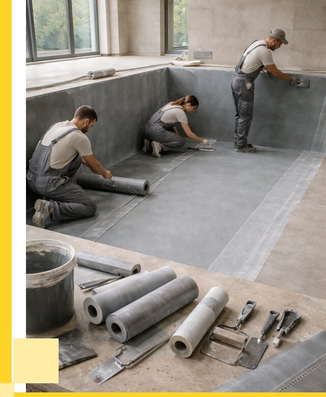 Гидроизоляция бассейнов в Краснодаре от 2064 р., ЭриданКсд