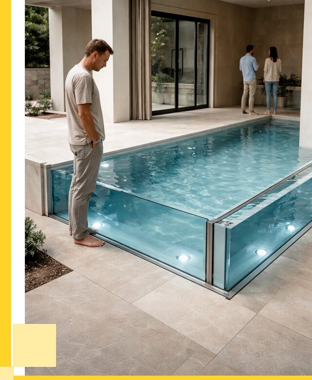 Стеклянные бассейны в Краснодаре от 1238280 р. | ЭриданКсд — мозаика