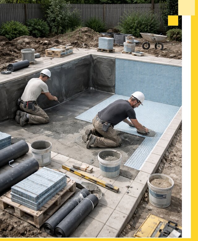 Проектирование и строительство стационарных бассейнов в Краснодаре