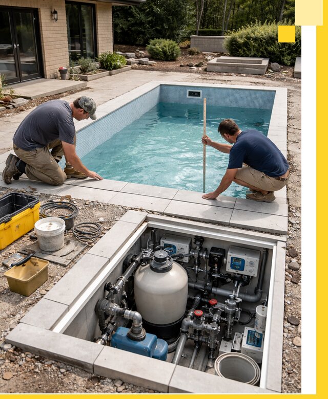 Строительство качественных домашних бассейнов под ключ в Краснодаре