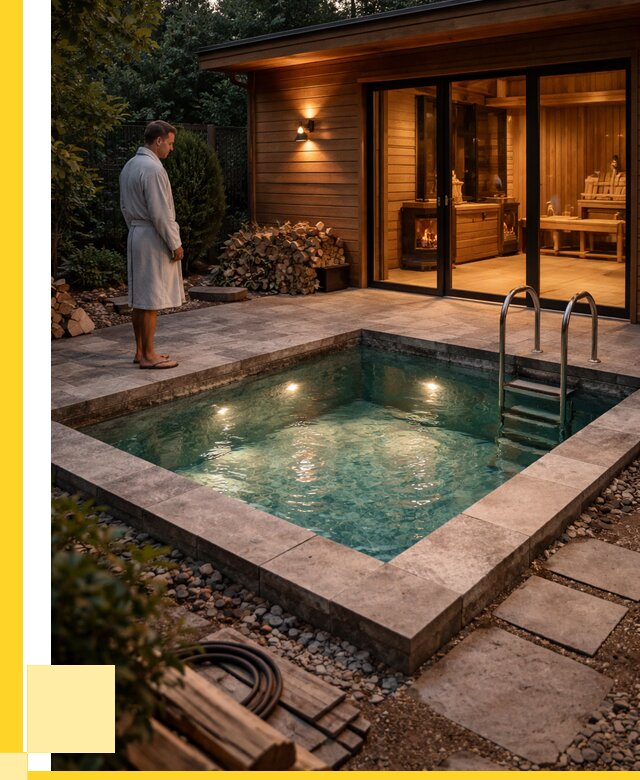 Бани с бассейном под ключ в Краснодаре от 98031 р. | ЭриданКсд