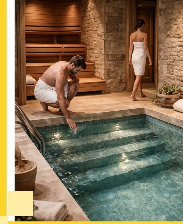 Сауна с бассейном под ключ в Краснодаре от 123828 р., ЭриданКсд