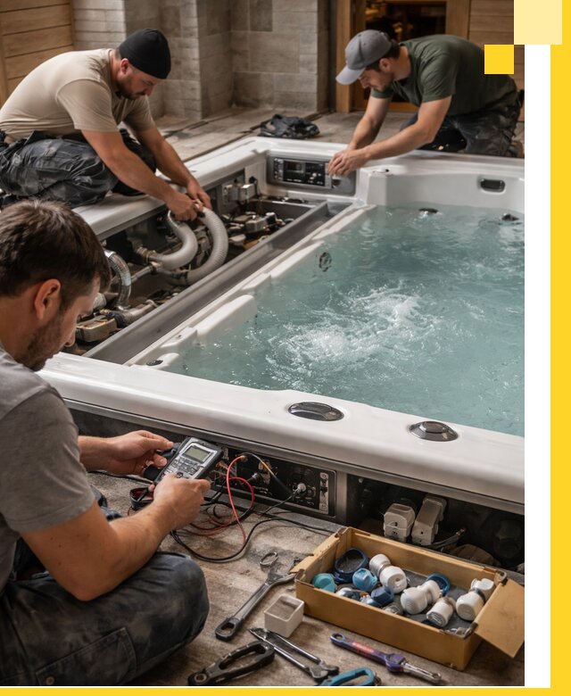 Гидромассажные бассейны под ключ в Краснодаре, дизайн и монтаж