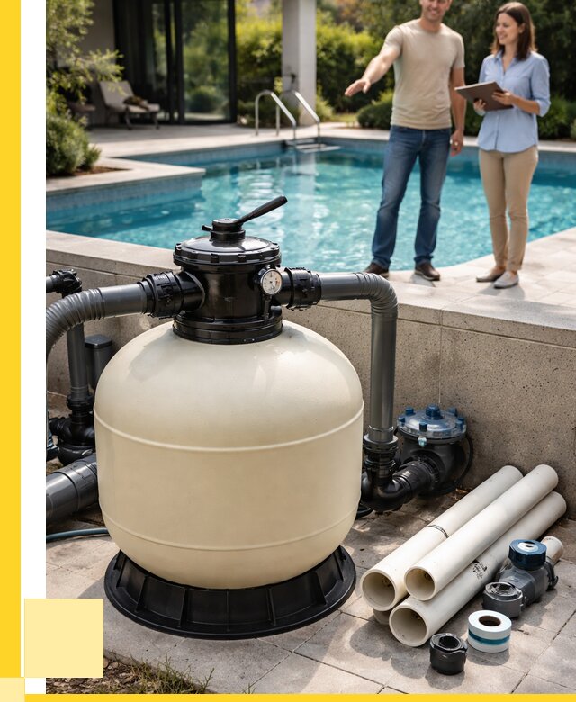 Песочные фильтры для бассейнов в Краснодаре от 18574 р., ЭриданКсд