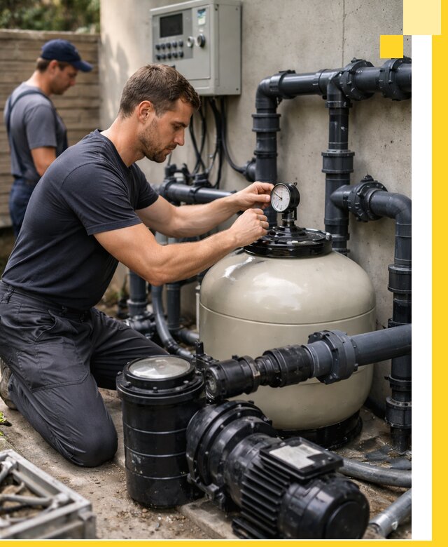 Поставка и монтаж фильтровального оборудования для бассейнов в Краснодаре