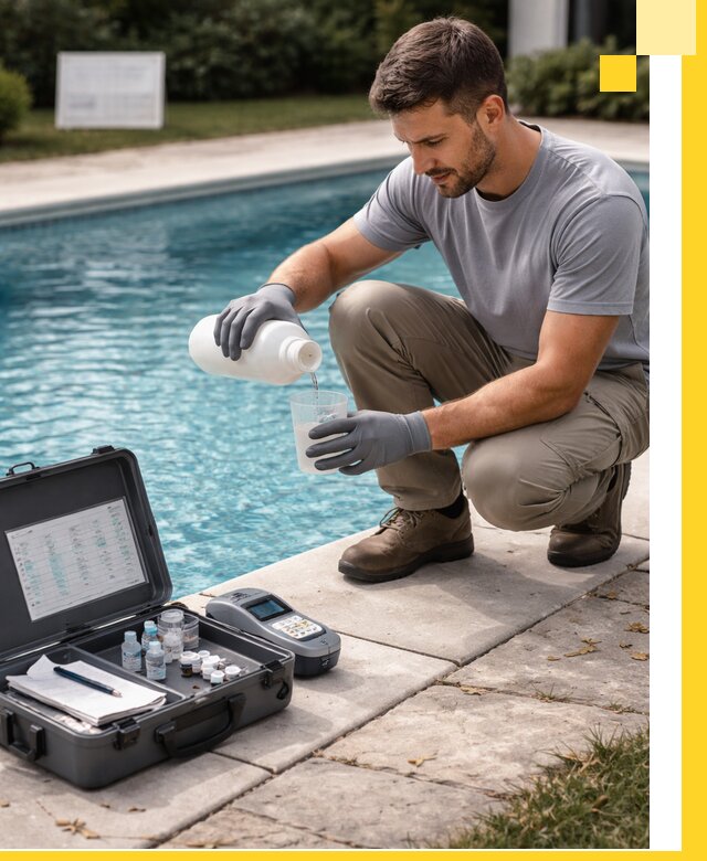 Профессиональная дезинфекция воды в бассейне в Краснодаре