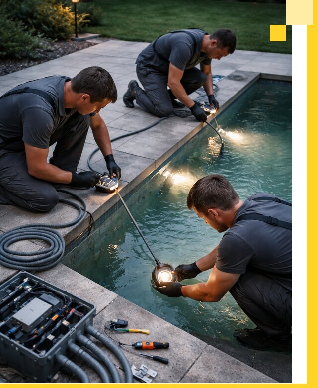 Профессиональное освещение бассейнов в Краснодаре: дизайн и монтаж