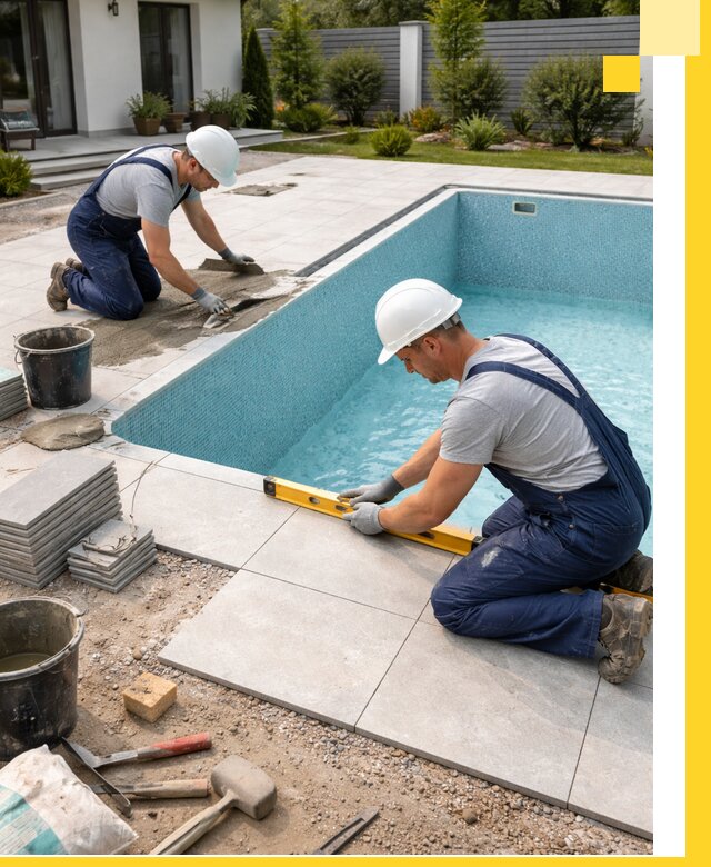 Строительство и монтаж плавательных бассейнов под ключ в Краснодаре