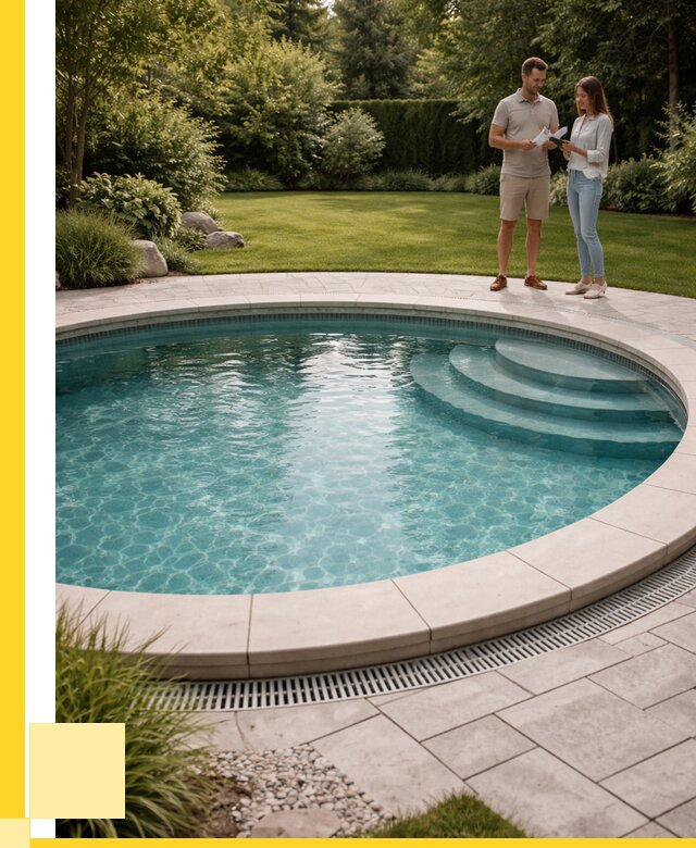 Круглые каркасные бассейны купить в Краснодаре от 257975 р. | ЭриданКсд