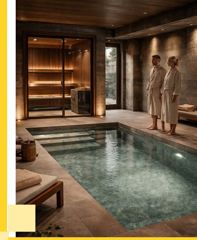 Сауна с большим бассейном в Краснодаре от 1238280 р. ЭриданКсд