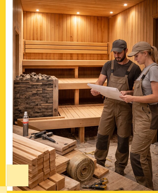 Строительство саун в Краснодаре под ключ от 257975 р., ЭриданКсд