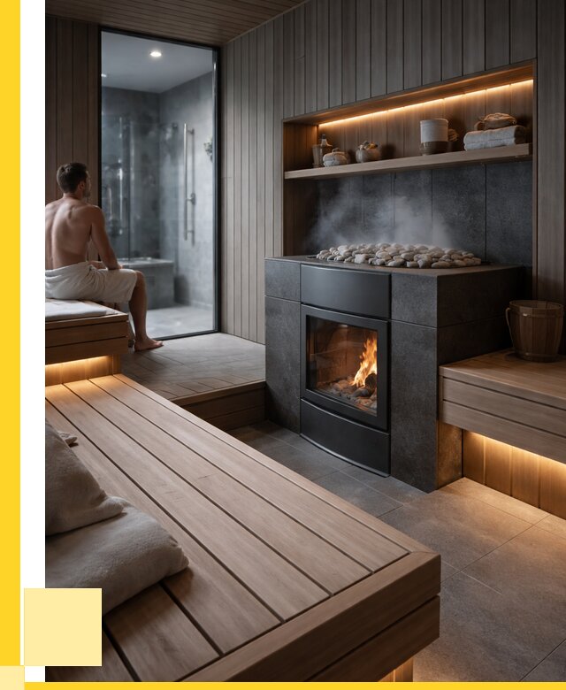 Проект сауны в частном доме в Краснодаре от 36117 р. | ЭриданКсд