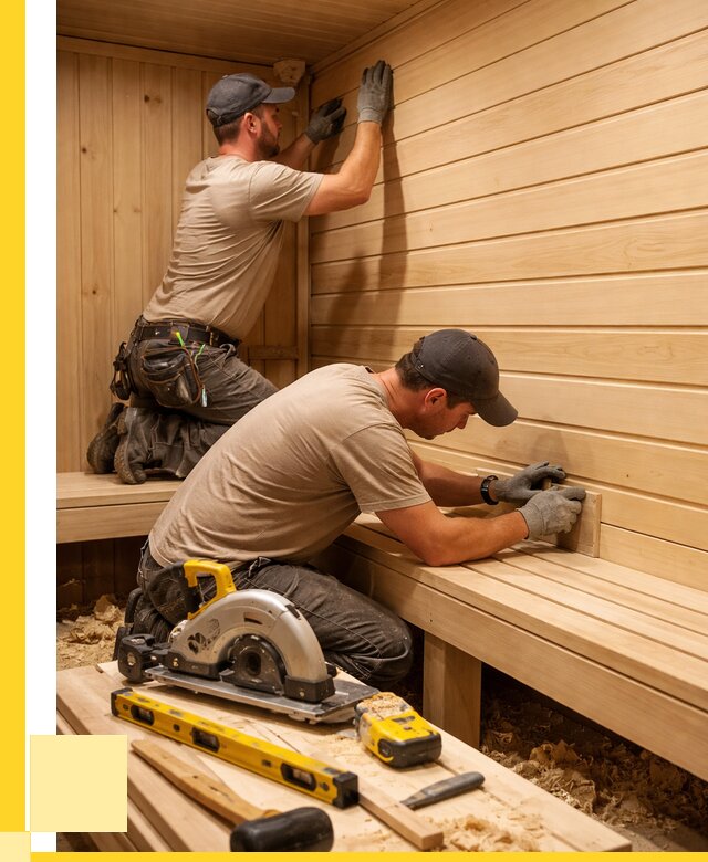 Обшивка саун вагонкой в Краснодаре от 2580 р. | ЭриданКсд