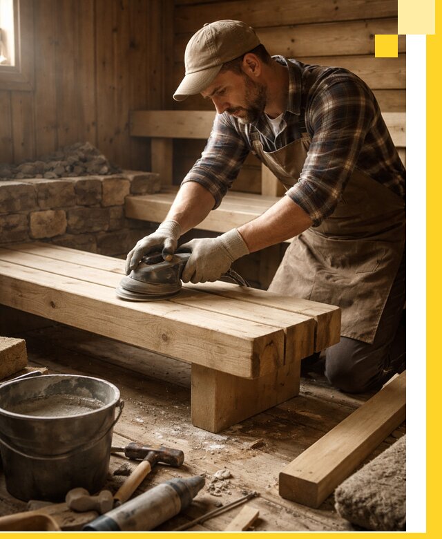 Ремонт бань под ключ в Краснодаре с гарантией качества и сроков