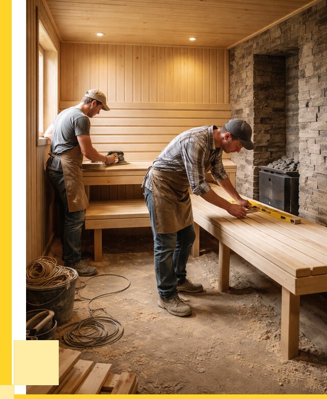 Отделка бани в Краснодаре: внутренняя отделка от 3096 р. | ЭриданКсд