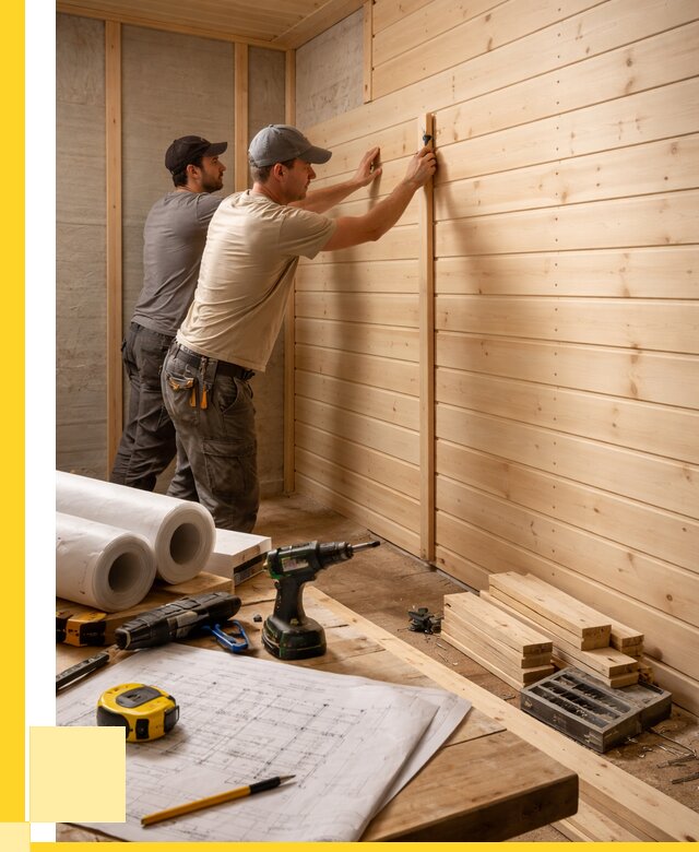 Обшивка бани вагонкой в Краснодаре от 1238 р., ЭриданКсд