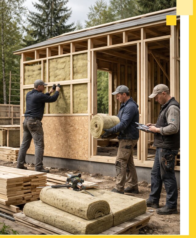 Проектирование и строительство каркасных бань в Краснодаре под ключ