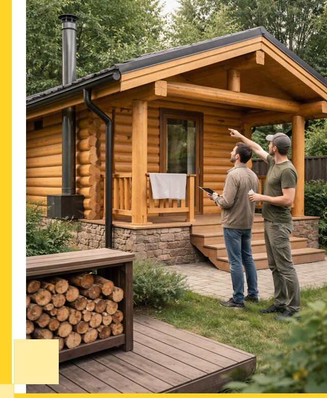 Бани для дачи под ключ в Краснодаре от 257975 р. | ЭриданКсд