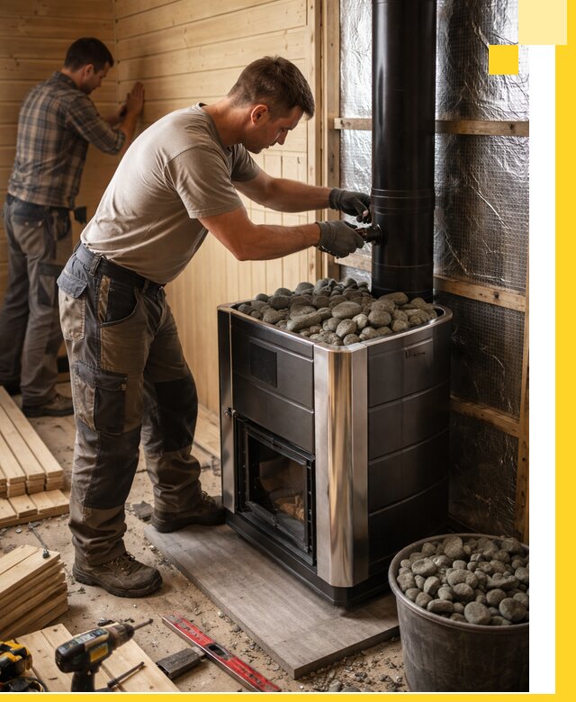 Проектирование и строительство парилок для бани в Краснодаре под ключ