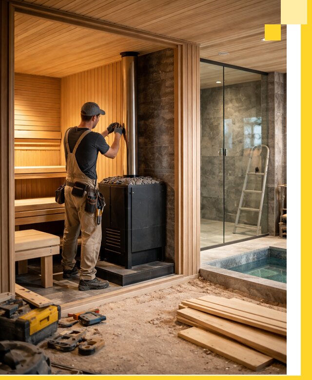 Полное строительство банных комплексов под ключ в Краснодаре