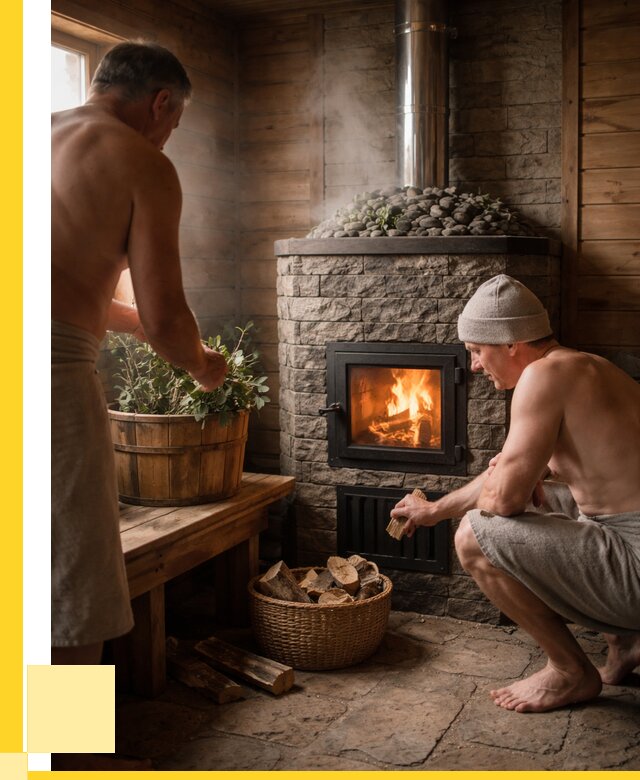 Банные печи под ключ в Краснодаре от 46436 р. | ЭриданКсд кирпичная