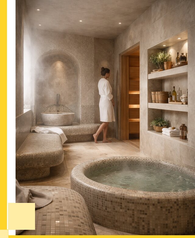 Строительство бани с хамамом в Краснодаре от 773925 р. | ЭриданКсд