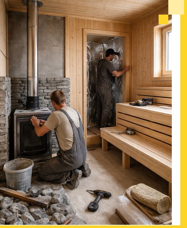 Строительство и изготовление бань под ключ в Краснодаре